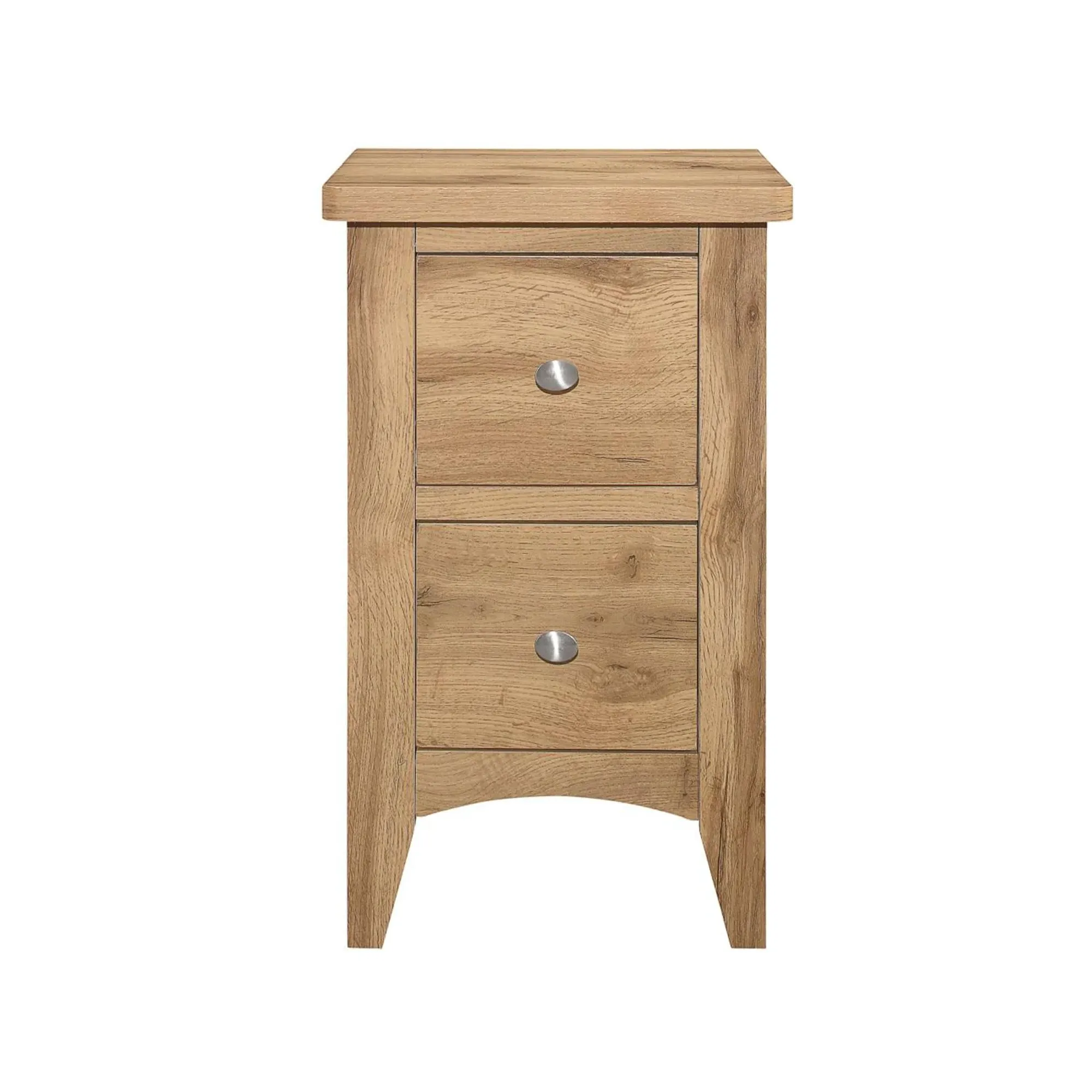 Hampstead Narrow Bedside Cabinet - Oak