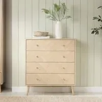 Herringford 4 Drawer Chest - Oak