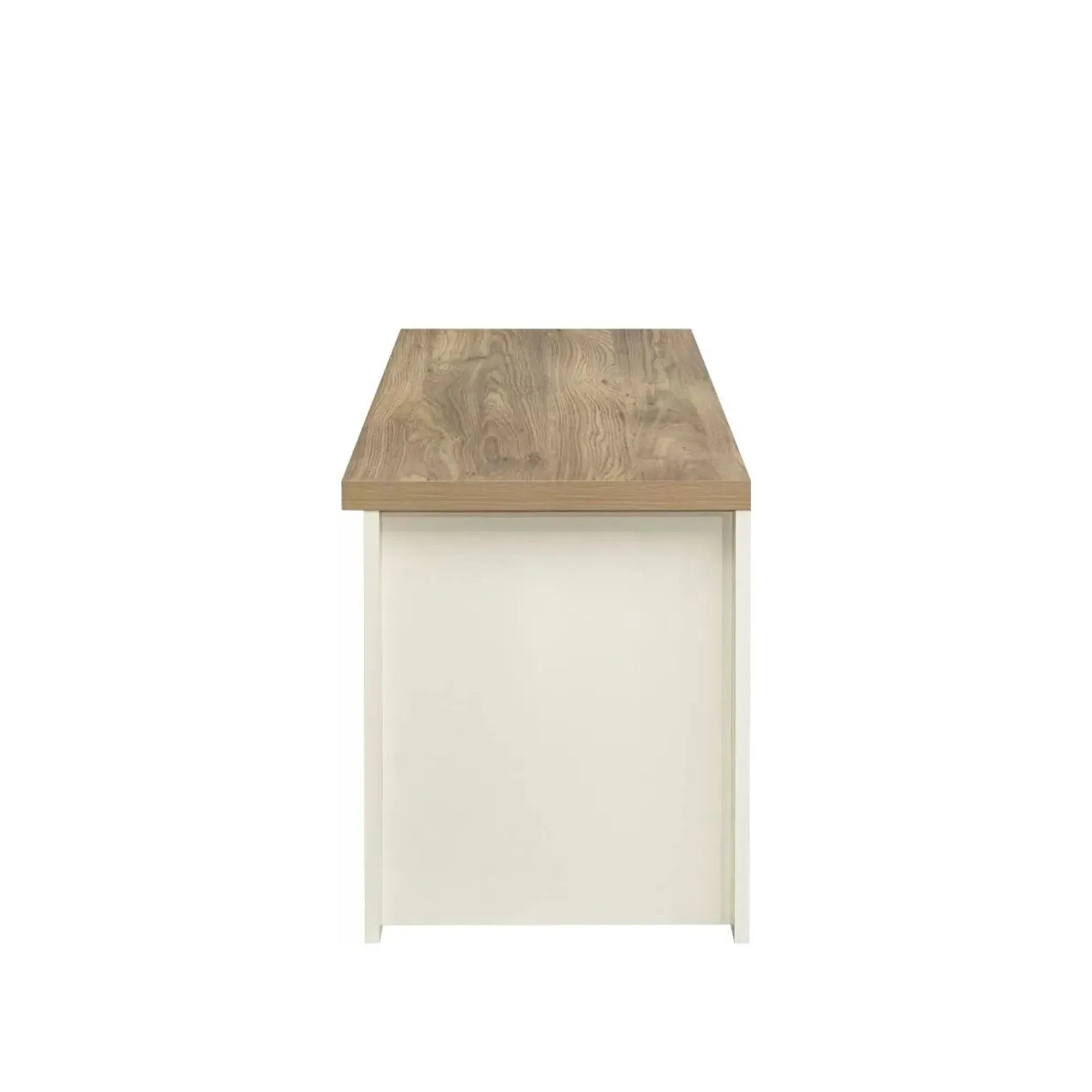 Highgate 1 Door TV Unit - Cream, Oak