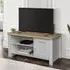 Highgate 1 Door TV Unit - Grey, Oak