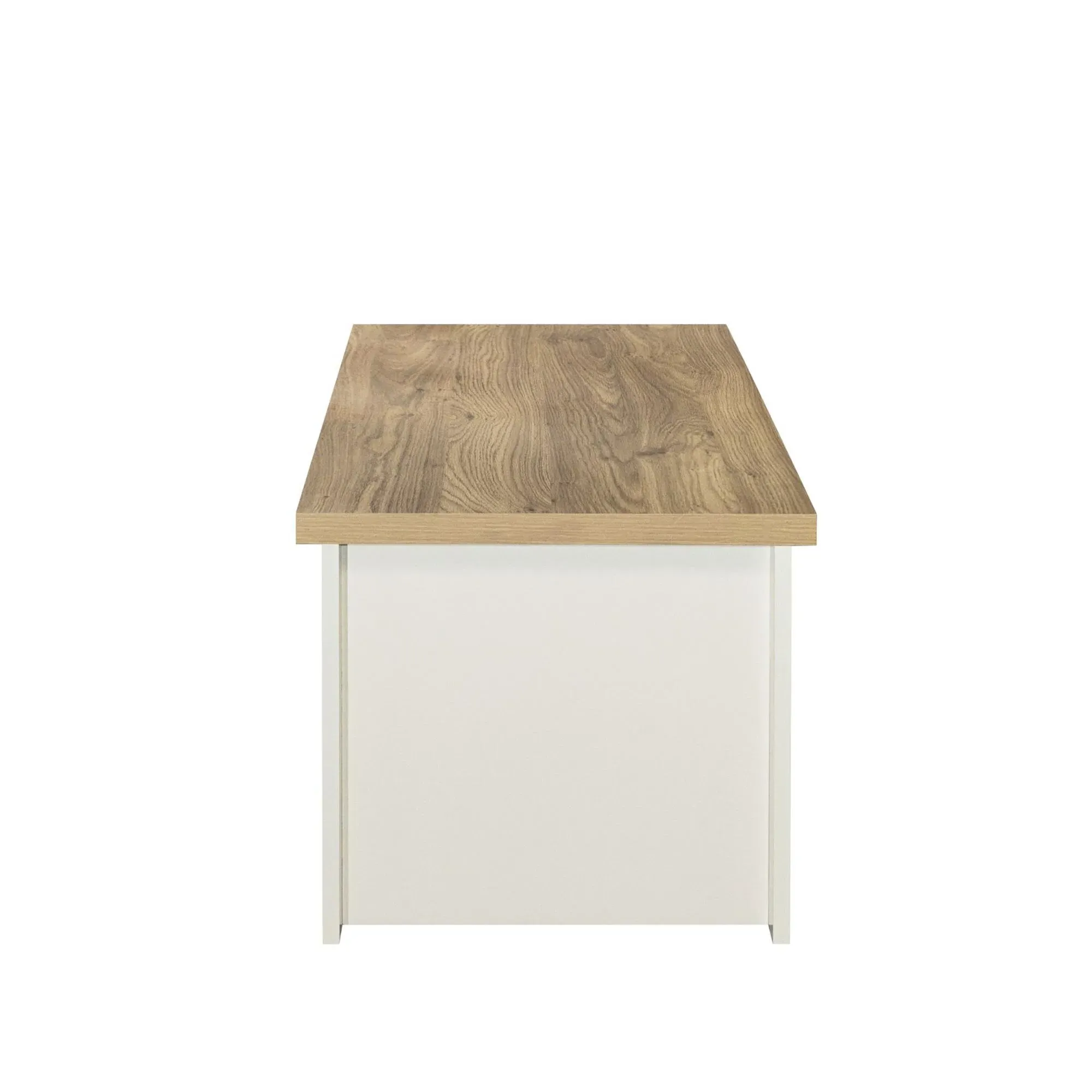 Highgate 105cm Coffee Table - Cream, Oak