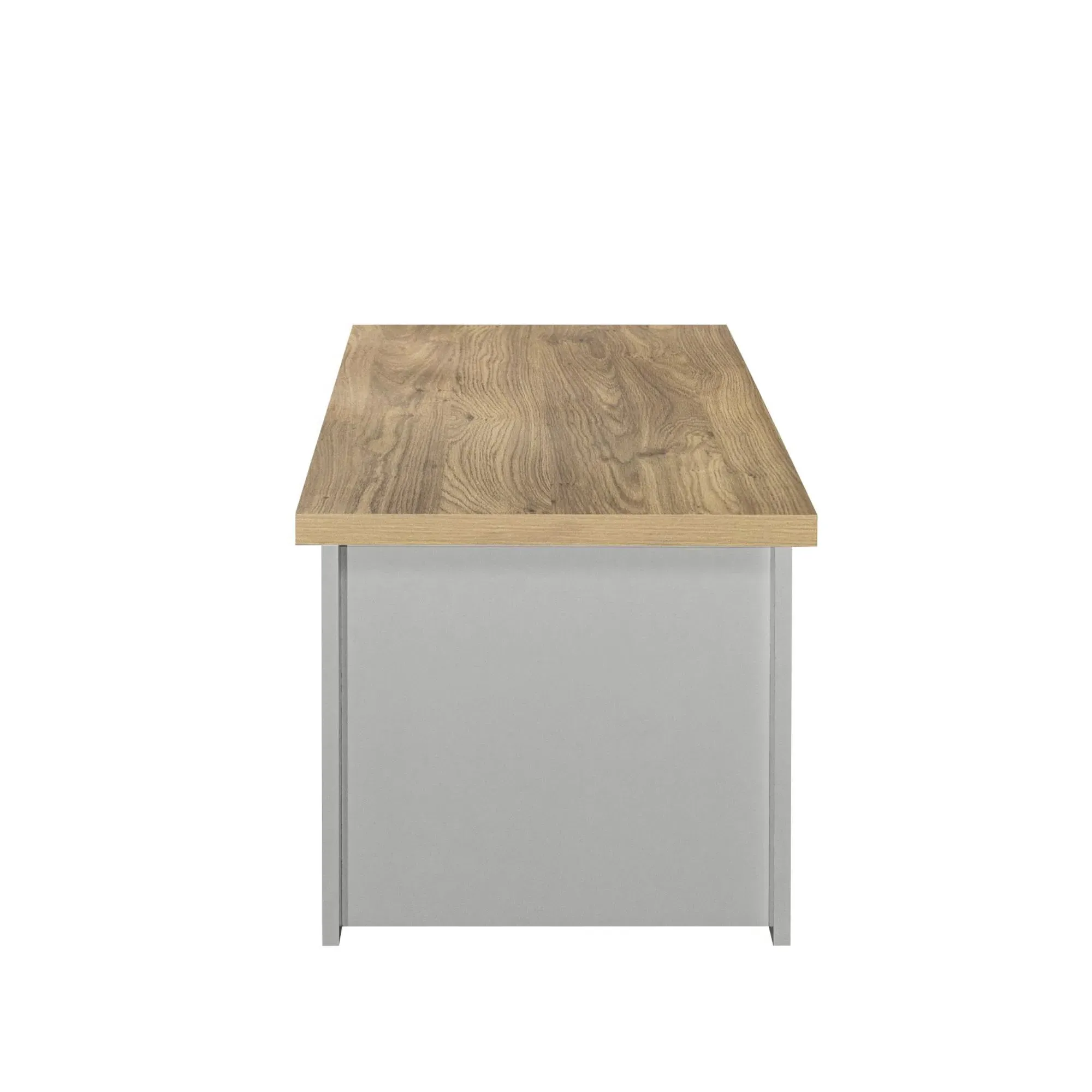 Highgate 105cm Coffee Table - Grey, Oak