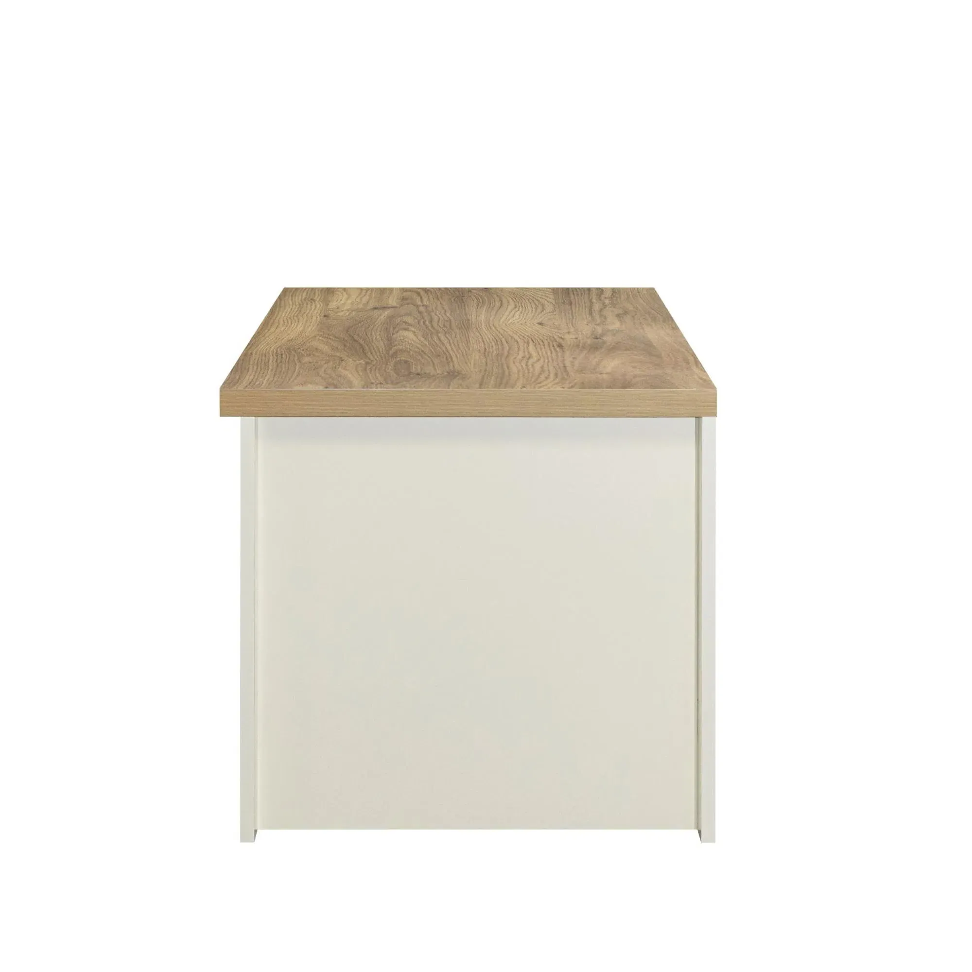 Highgate 2 Drawer Coffee Table - Cream