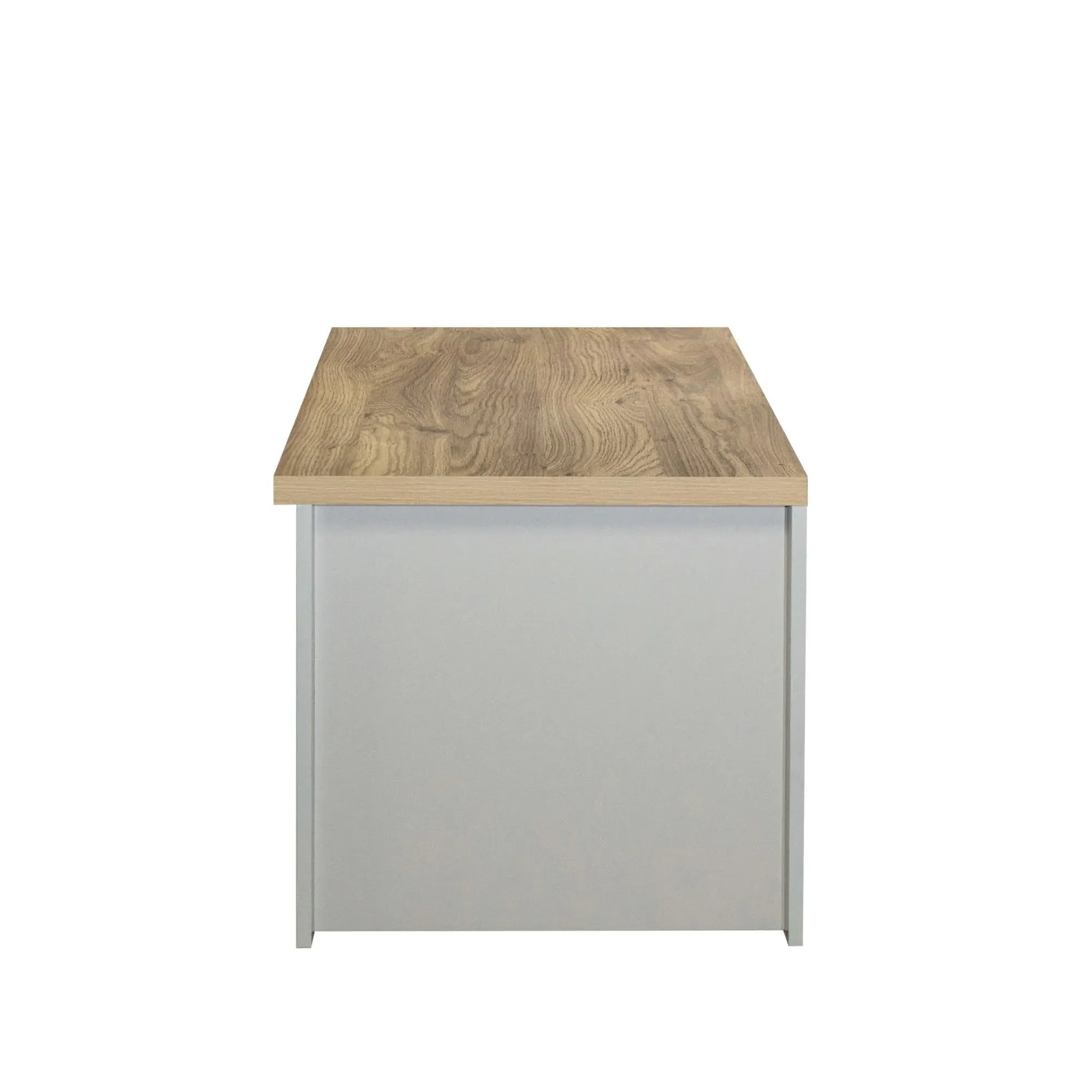 Highgate 2 Drawer Coffee Table - Grey