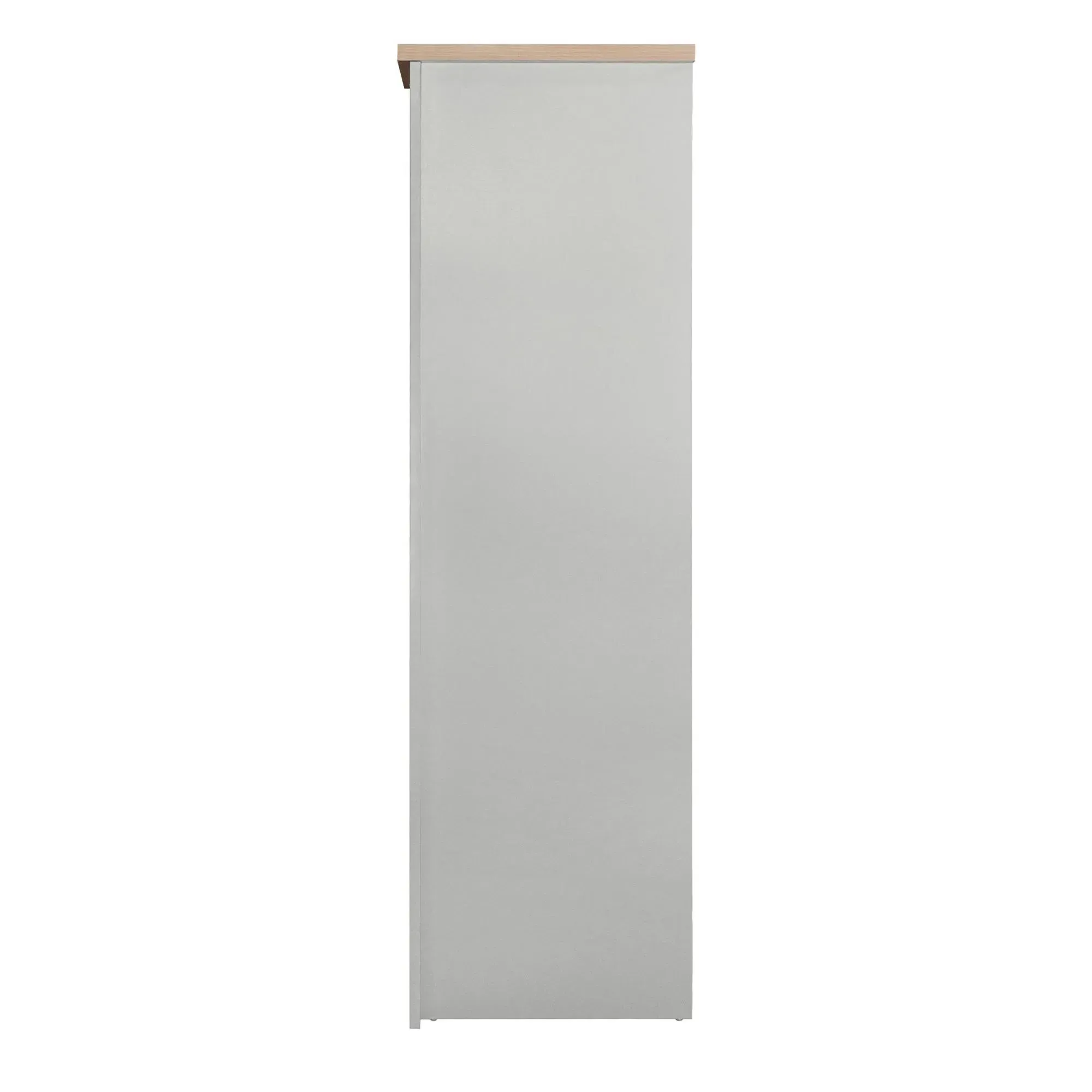 Highgate 3 Door Wardrobe - Grey, Oak
