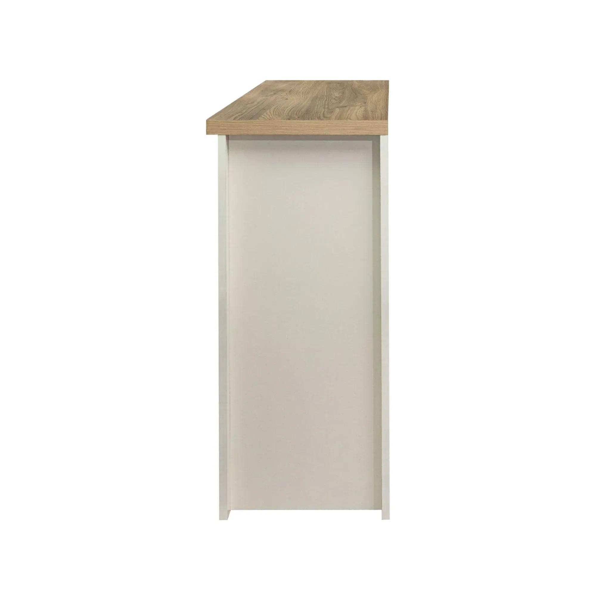 Highgate Medium 3 Door Sideboard - Cream, Oak