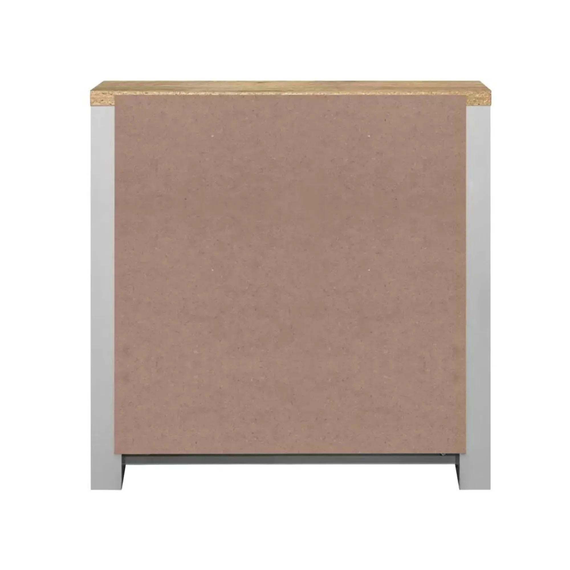 Highgate Small 2 Door Sideboard - Grey, Oak