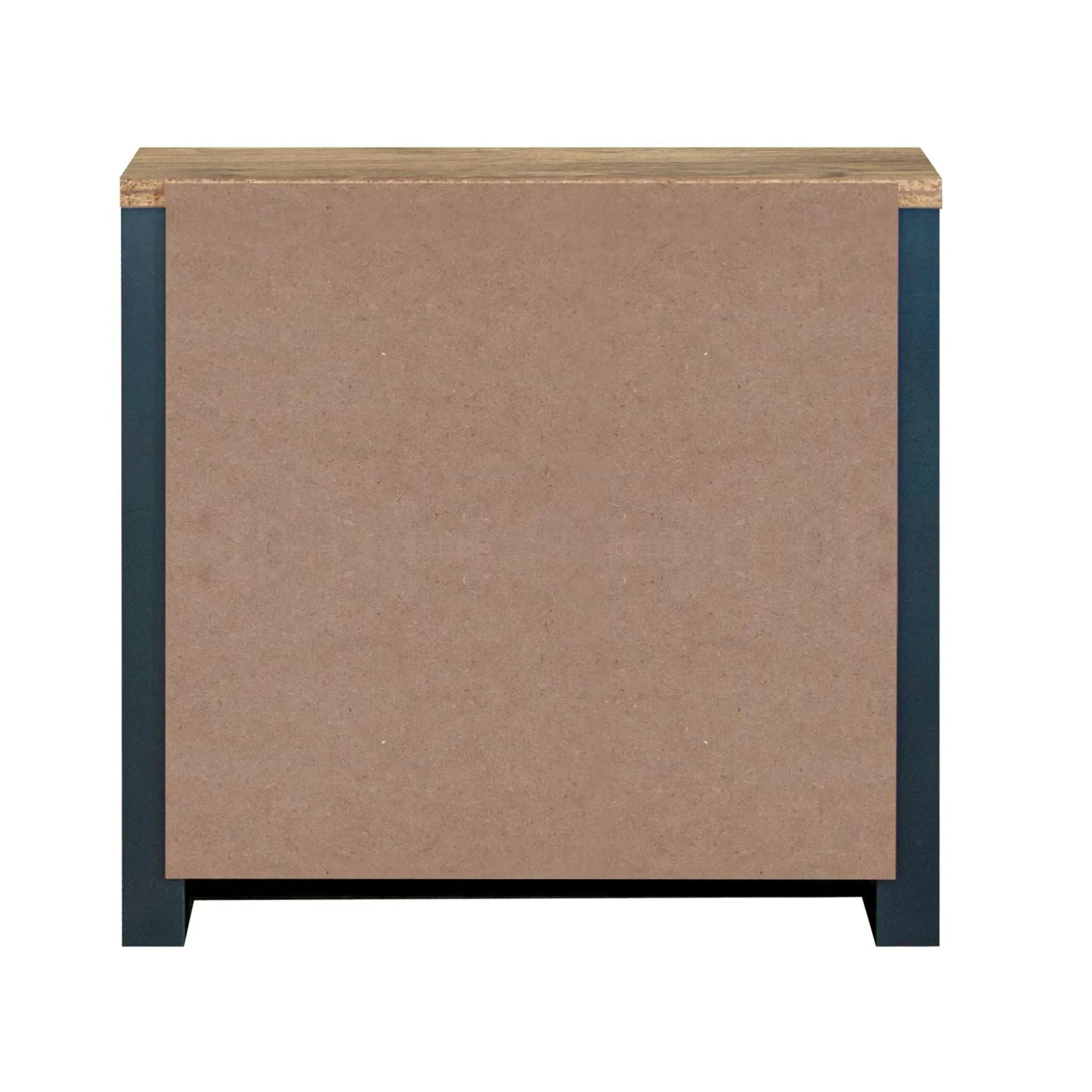 Highgate Small 2 Door Sideboard - Navy Blue, Oak