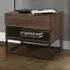 Houston Bedside Cabinet 1 Drawer - Walnut