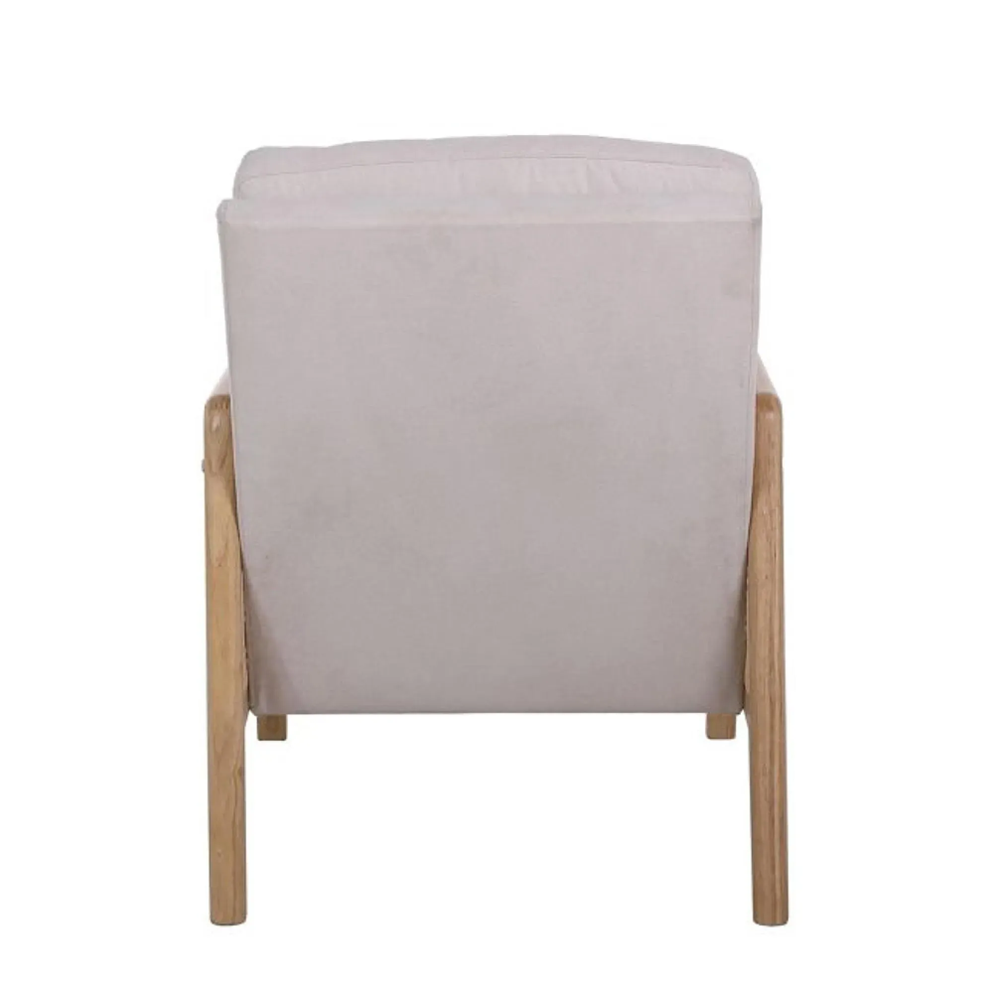 Ida Rattan Armchair - Cream