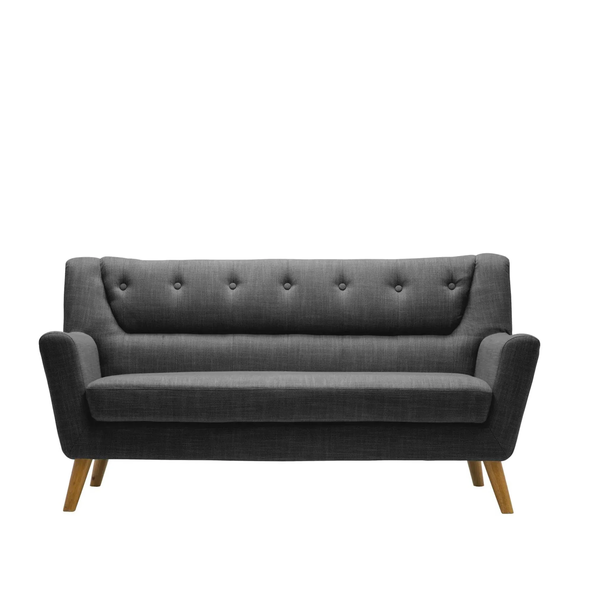 Lambeth 3-Seater Sofa - Grey, Fabric