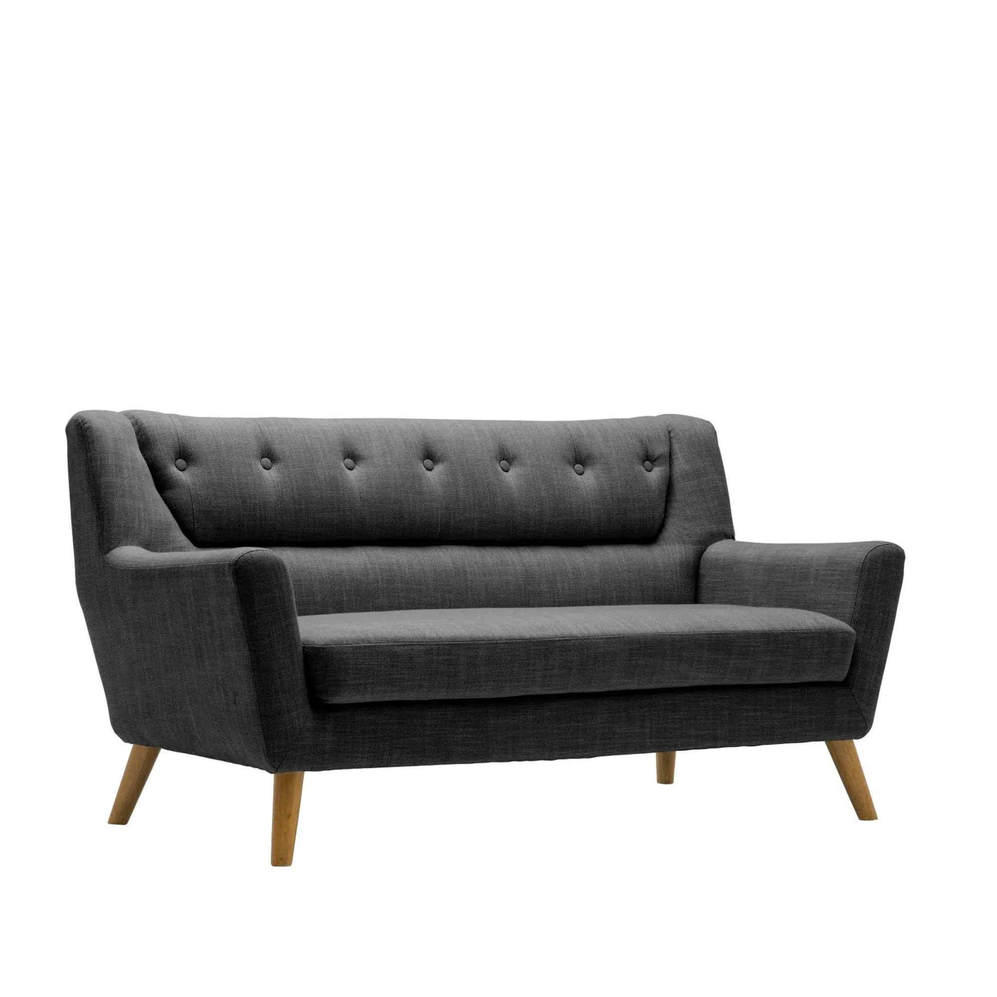 Lambeth 3-Seater Sofa - Grey, Fabric