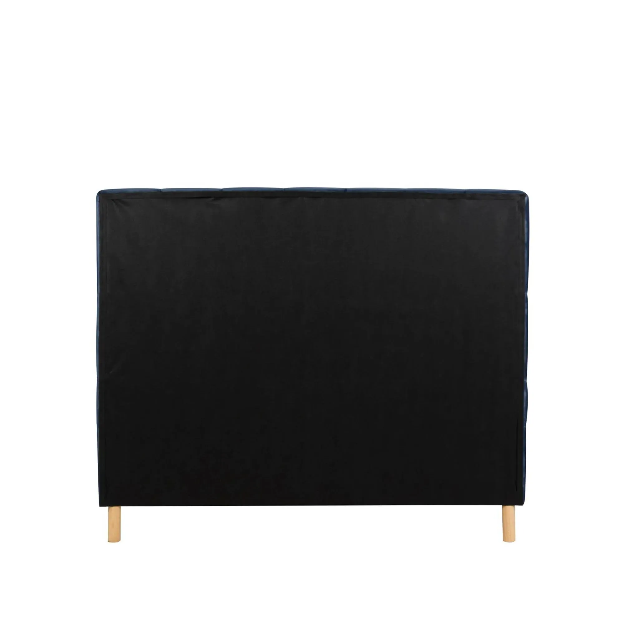 Loxley Quilted Bed Frame - Blue, Fabric