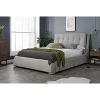 Mayfair Bed Frame - Grey, Fabric