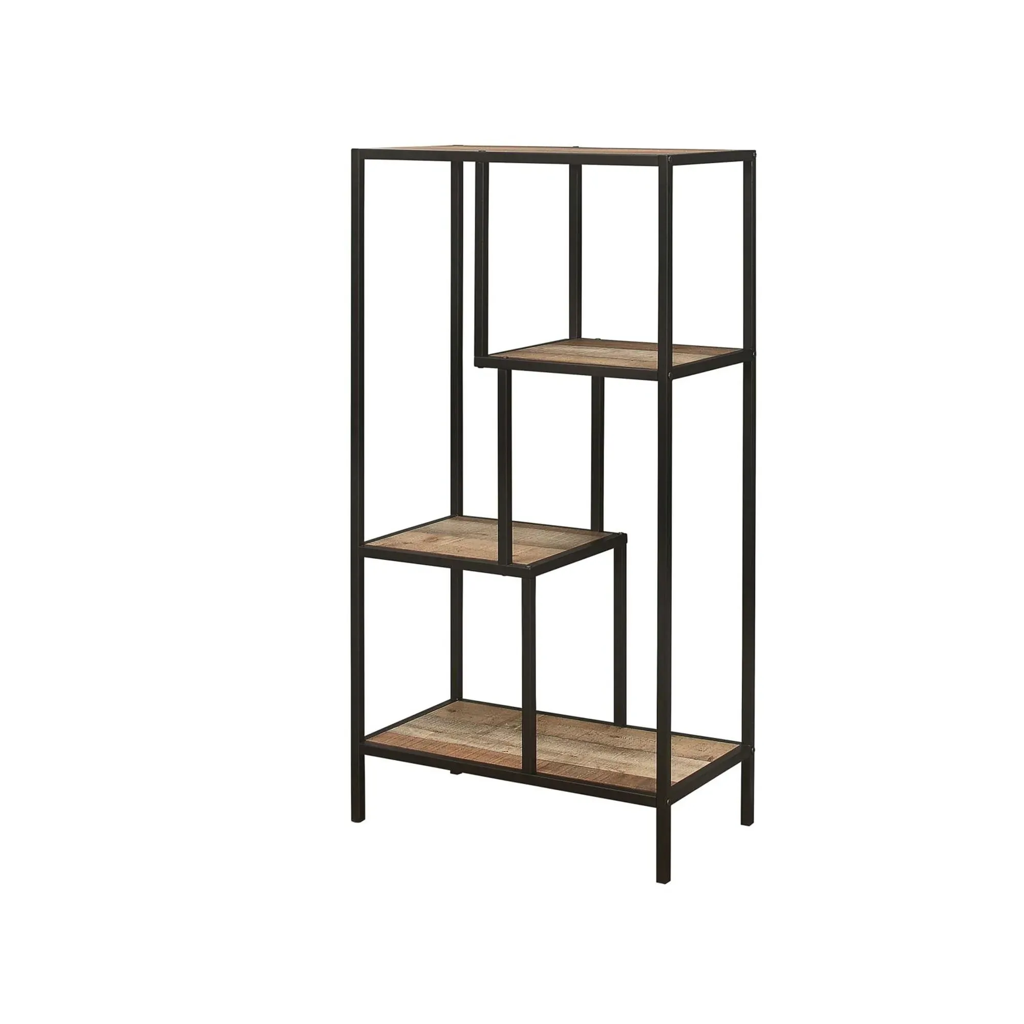 Medium Shelving Unit - Rustic, Wood Effect
