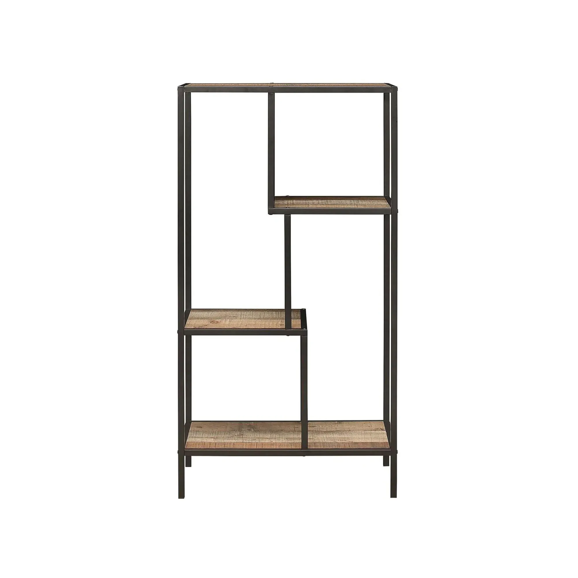 Medium Shelving Unit - Rustic, Wood Effect