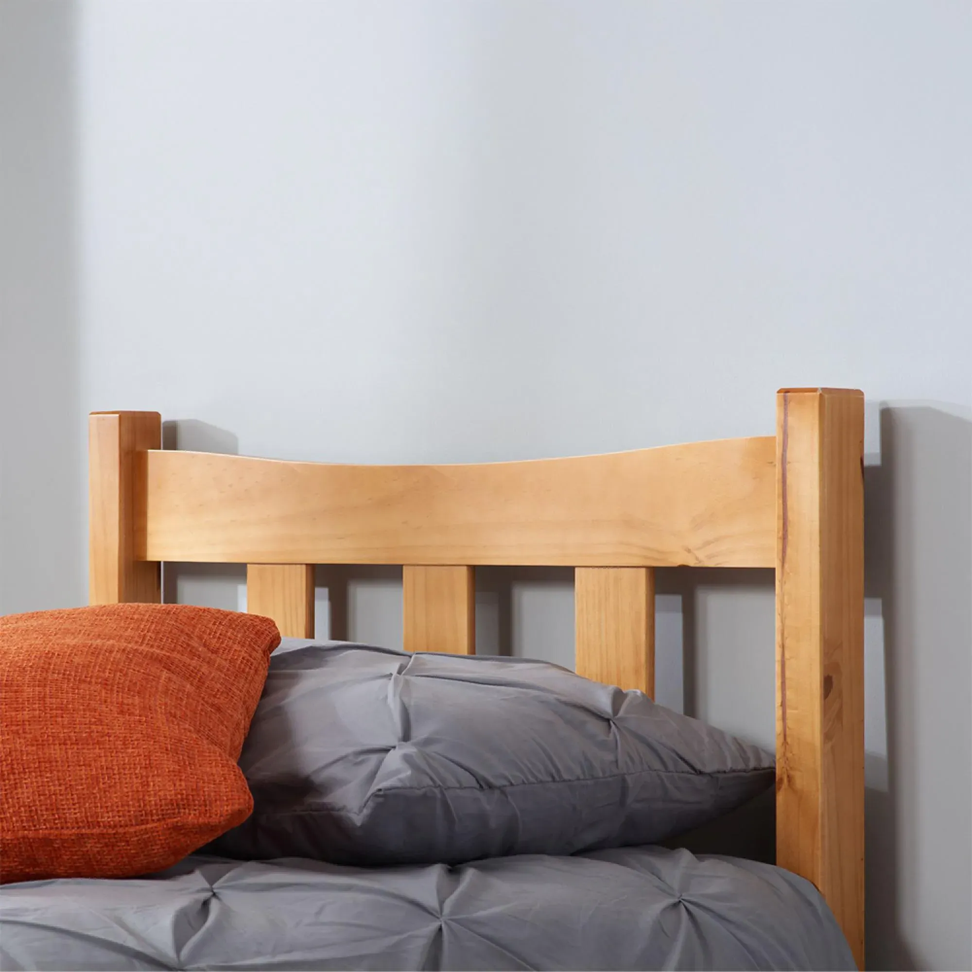 Miami Slatted Bed Frame - Antique Pine