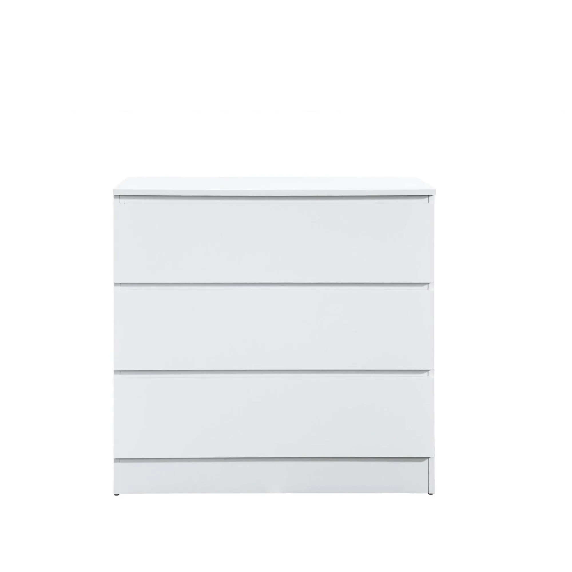 Oslo 3 Drawer Chest - White