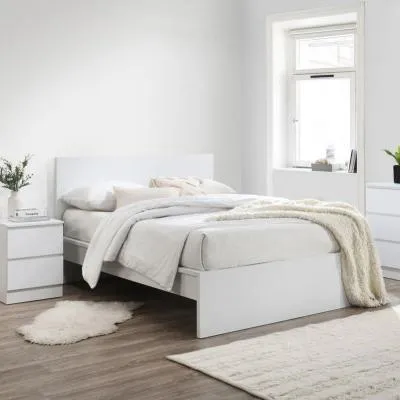 Oslo Bed Frame - White