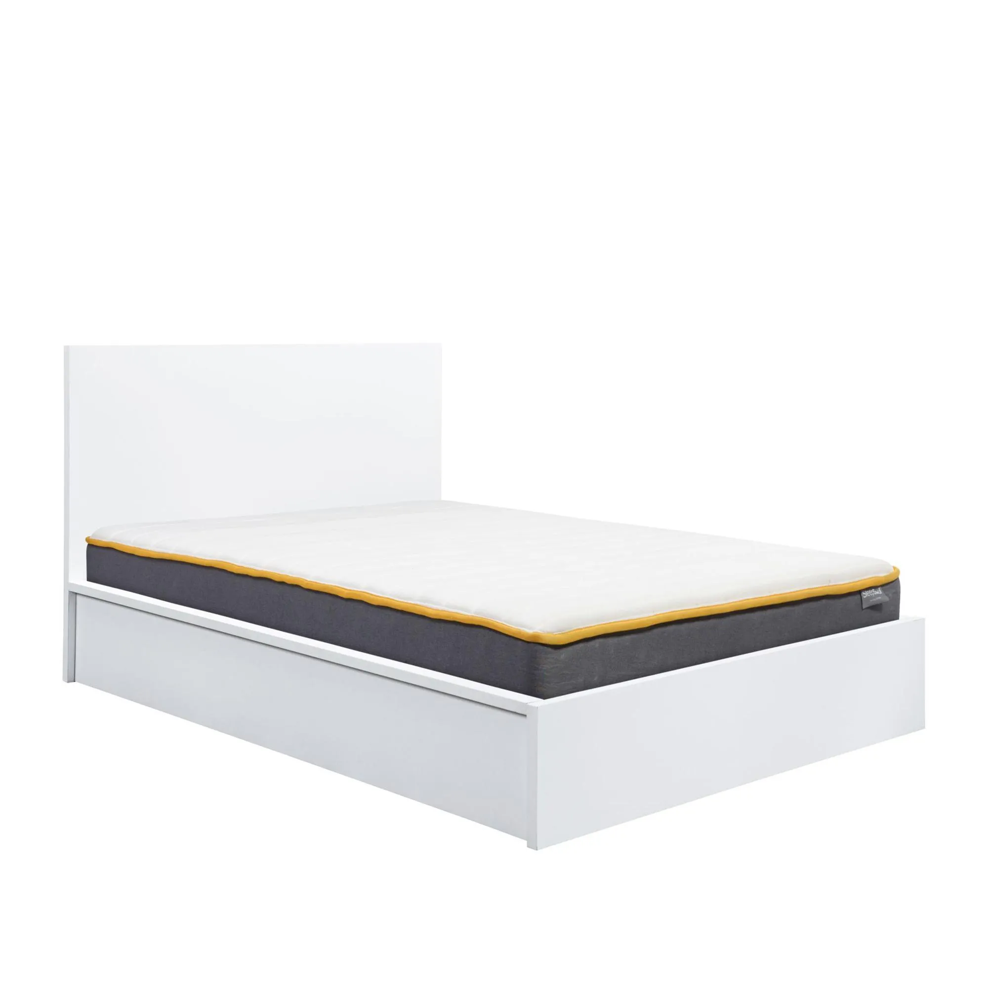 Oslo Ottoman Storage Bed - White
