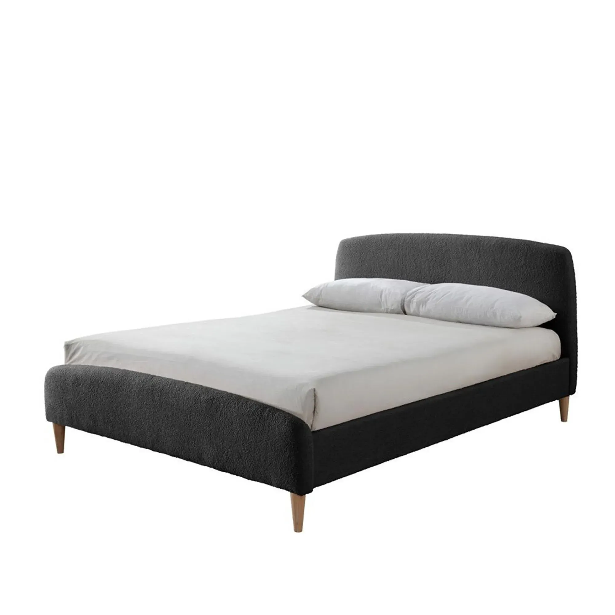 Otley Fabric Bed Frame - Charcoal