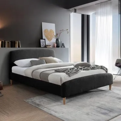 Otley Fabric Bed Frame - Charcoal image
