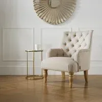 Padstow Highback Armchair - Wheat, Fabric