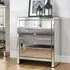Seville 4 Drawer Chest - Mirrored