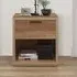 Stockwell Bedside Cabinet - Rustic Oak