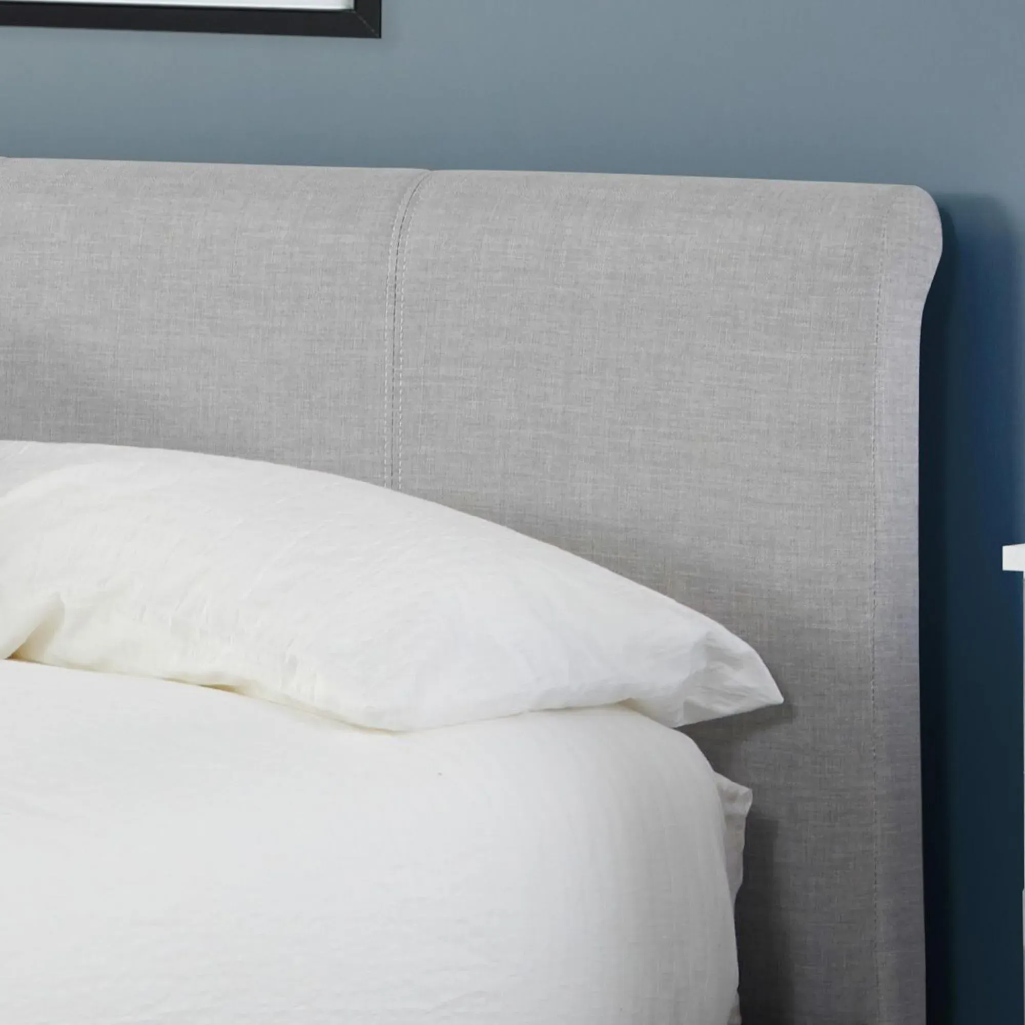 Stratus Fabric Bed Frame - Grey