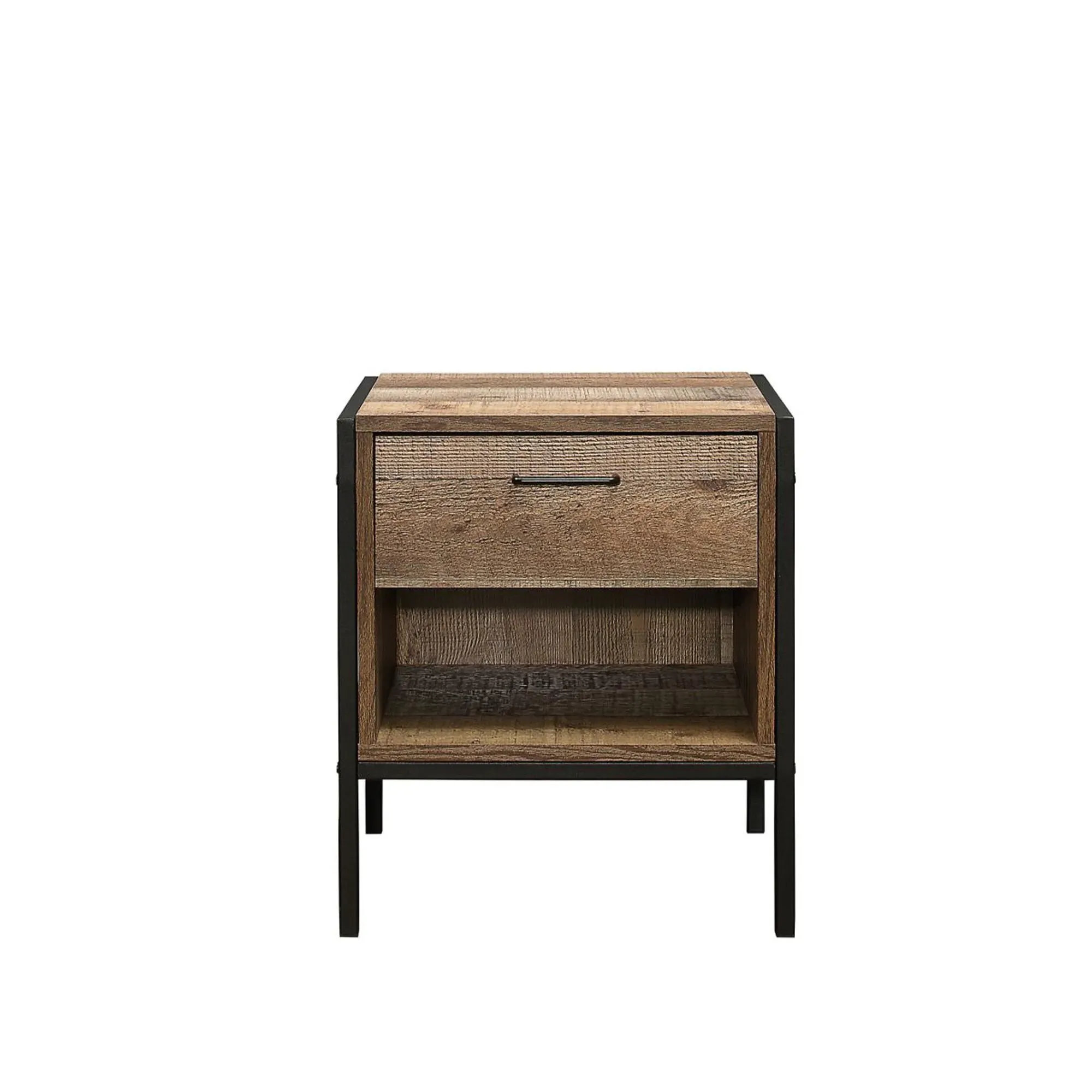 Urban Bedside Cabinet 1 Drawer - Rustic