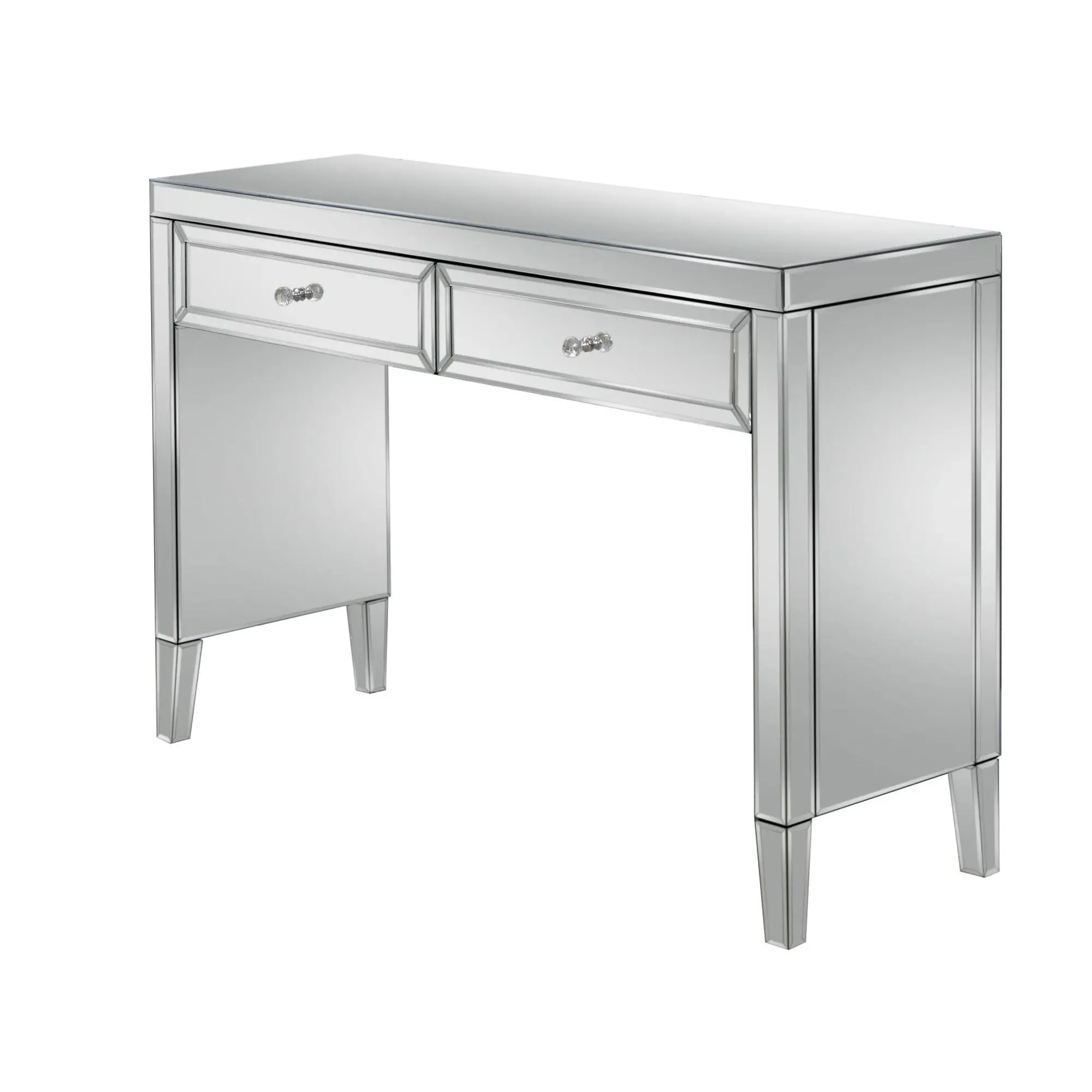 Valencia 2 Drawer Console Table - Mirrored