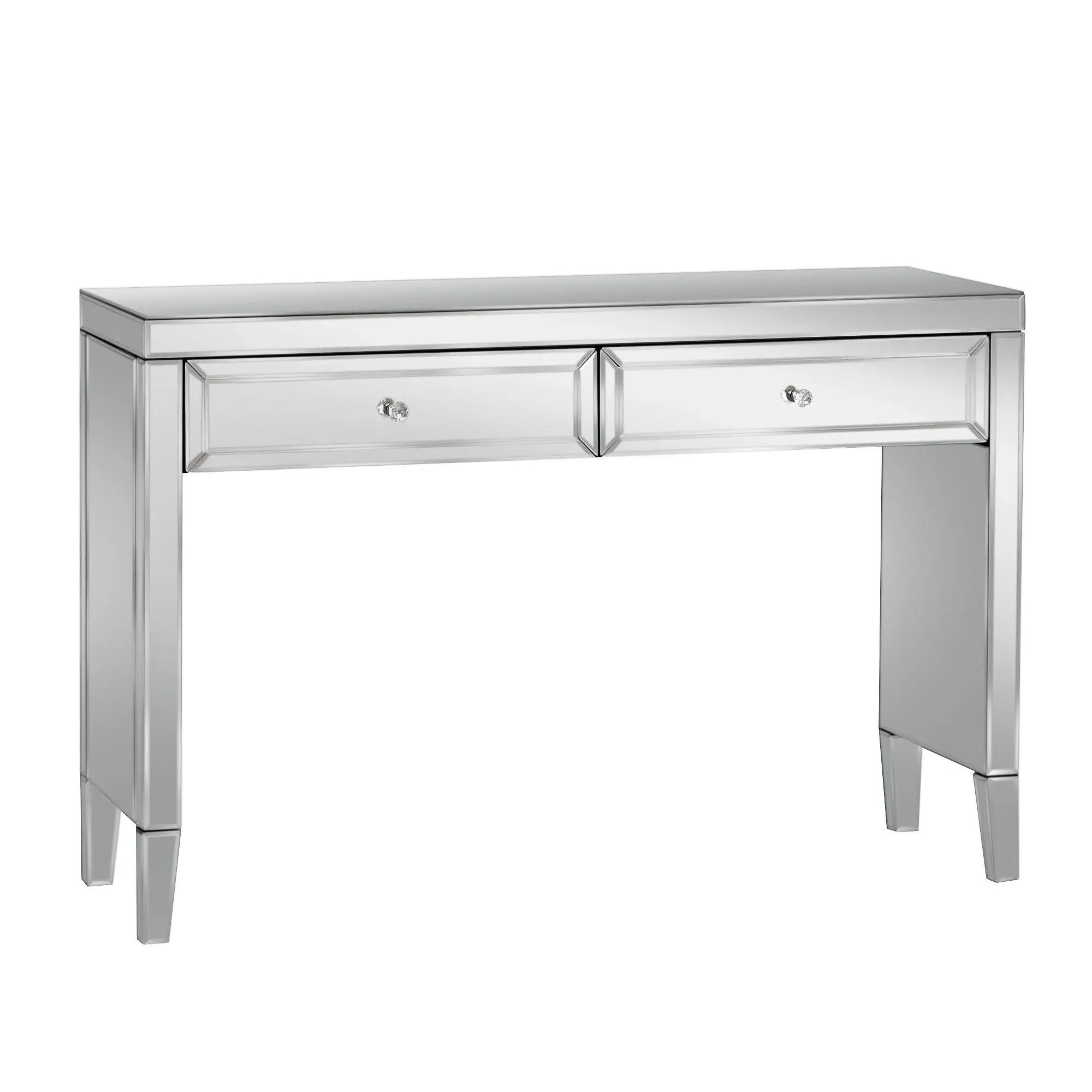 Valencia 2 Drawer Console Table - Mirrored