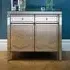 Valencia 90cm Sideboard - Mirrored