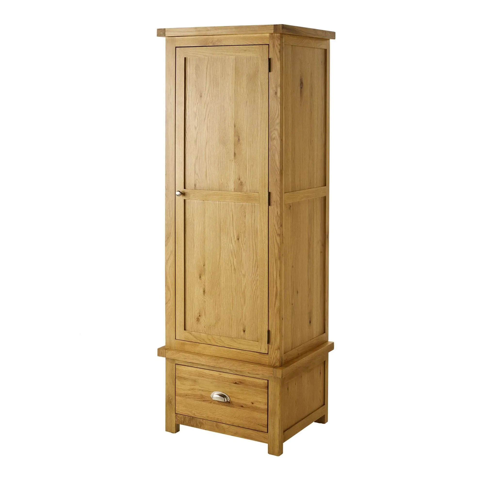 Woburn 1 Door Wardrobe - Rustic, Oak