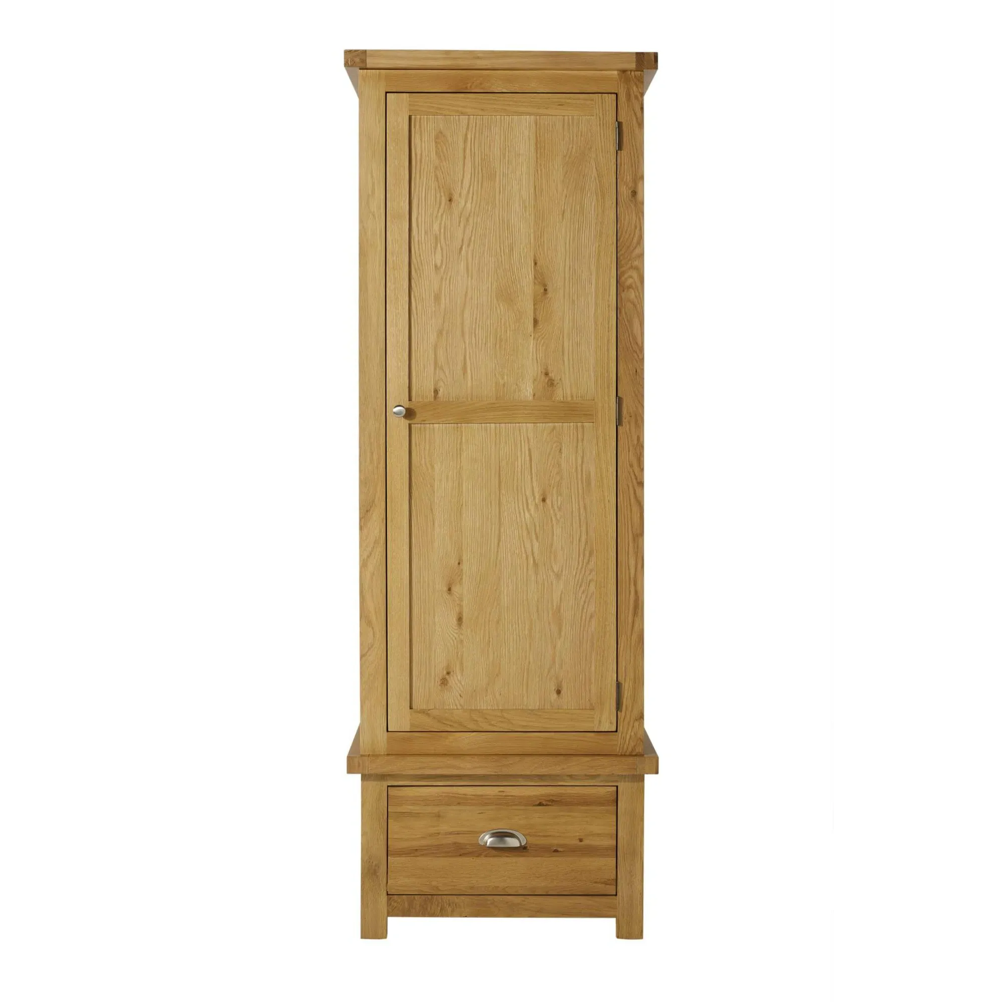 Woburn 1 Door Wardrobe - Rustic, Oak