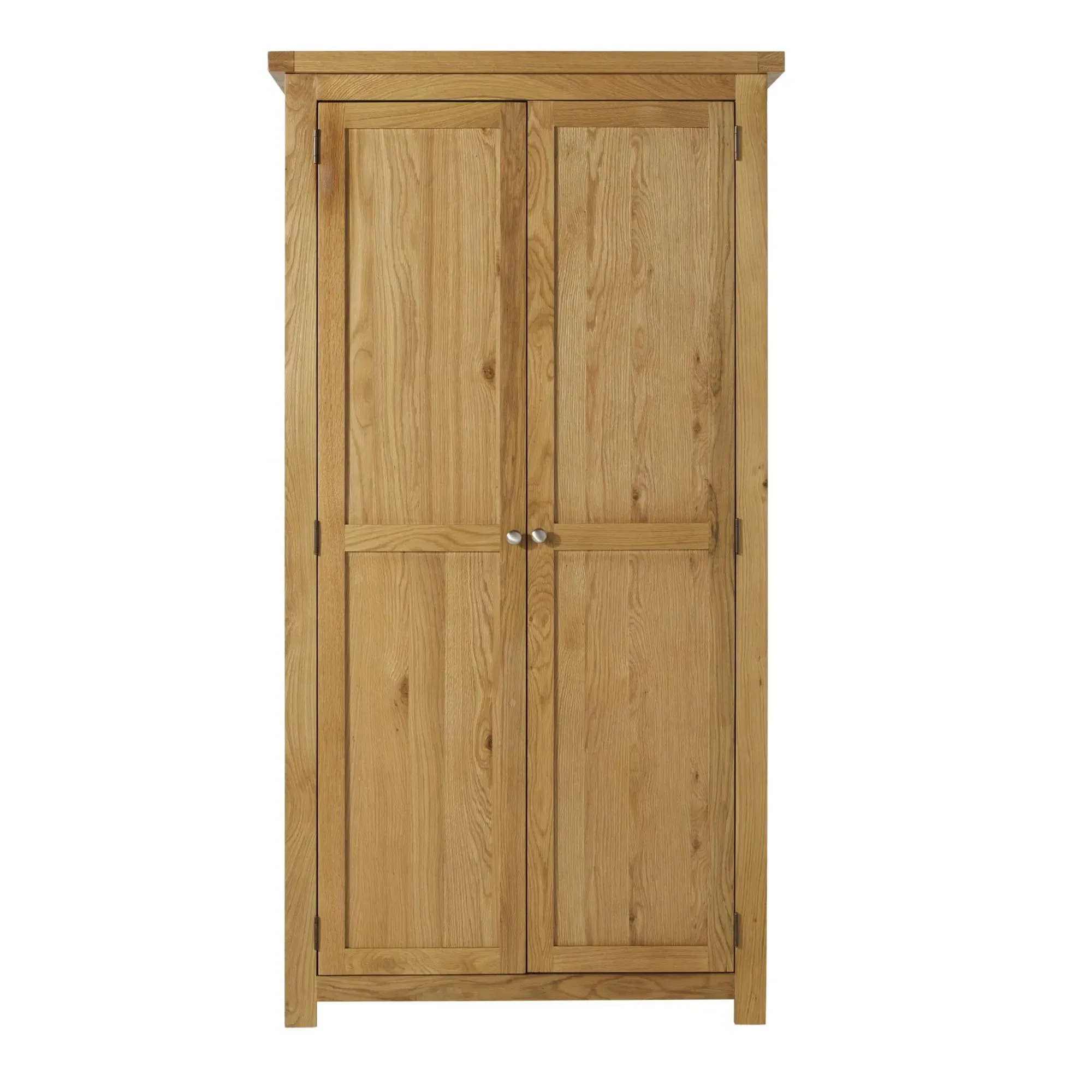 Woburn 2 Door Wardrobe - Rustic, Oak