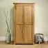 Woburn 2 Door Wardrobe - Rustic, Oak