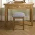 Woburn Padded Dressing Stool - Rustic, Oak