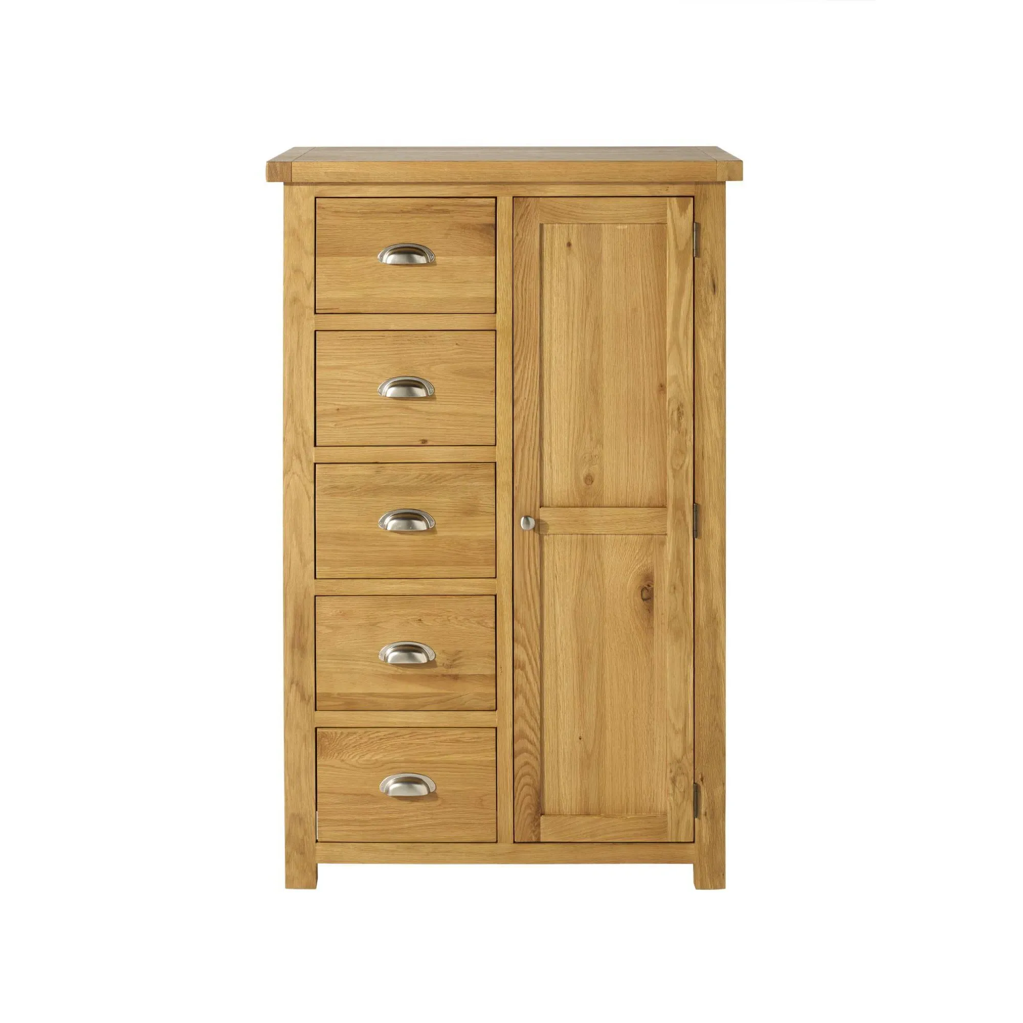 Woburn Short Wardrobe - Rustic, Oak