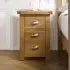 Woburn Tall Bedside Cabinet - Rustic, Oak