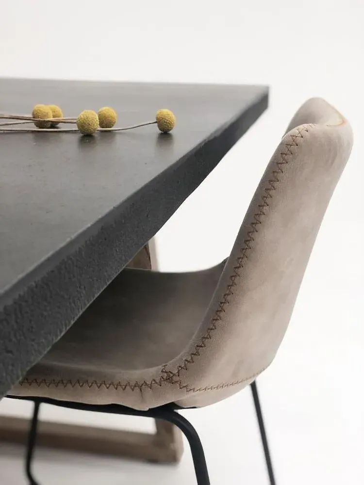 6 Seater Dining Table - Concrete Top