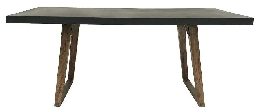 6 Seater Dining Table - Concrete Top