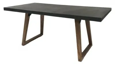 6 Seater Dining Table - Concrete Top image