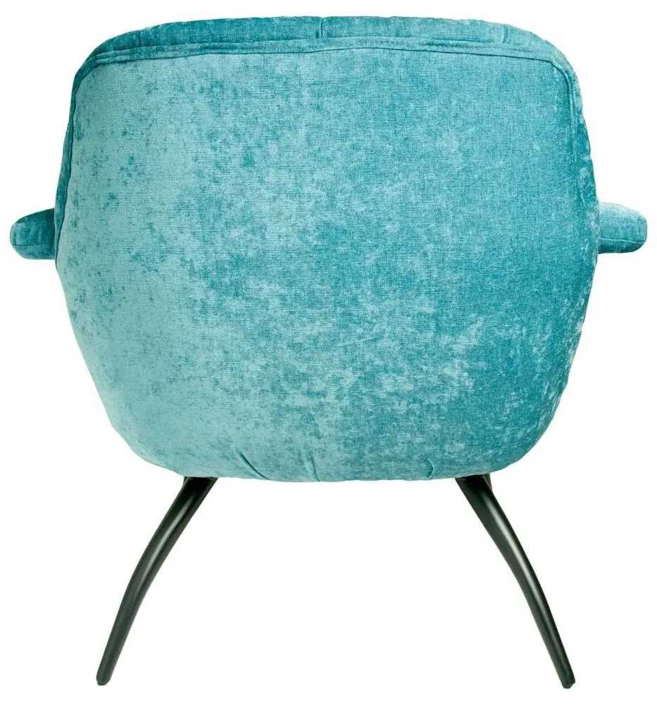 Amalfi Accent Chair - Blue, Chenille