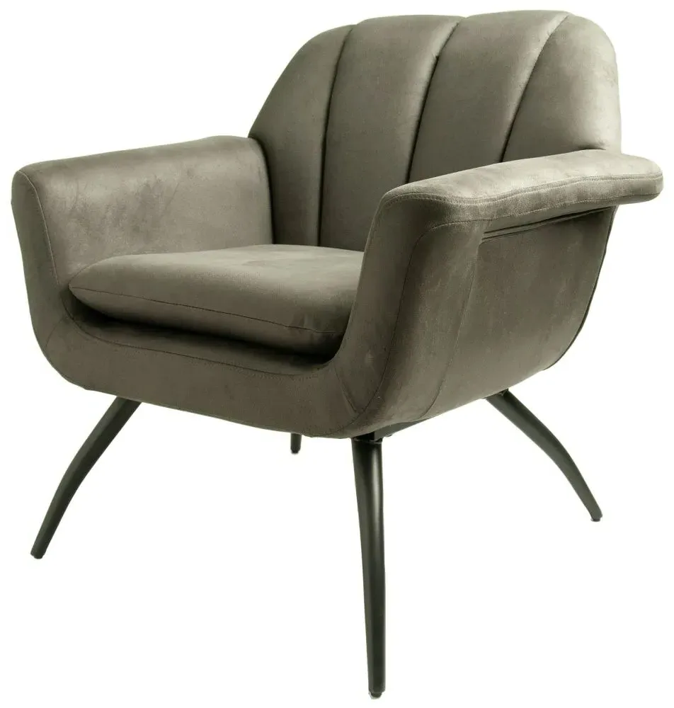 Amalfi Accent Chair - Grey