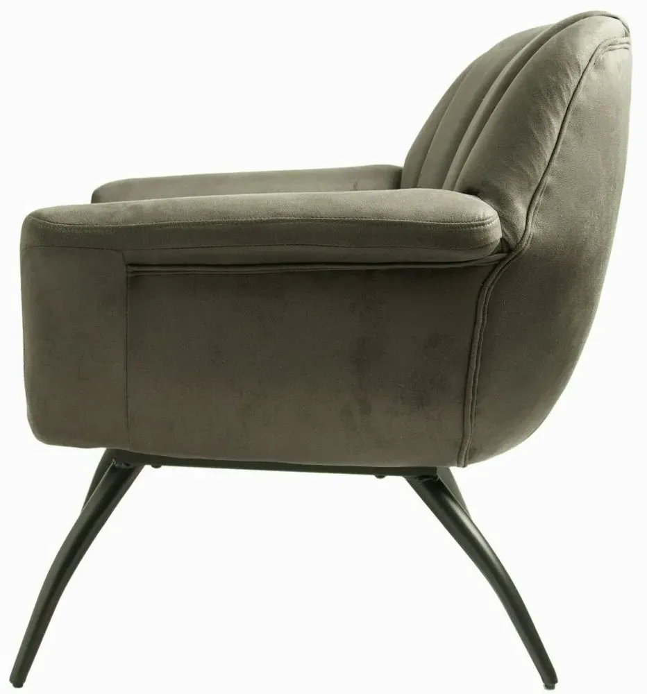 Amalfi Accent Chair - Grey