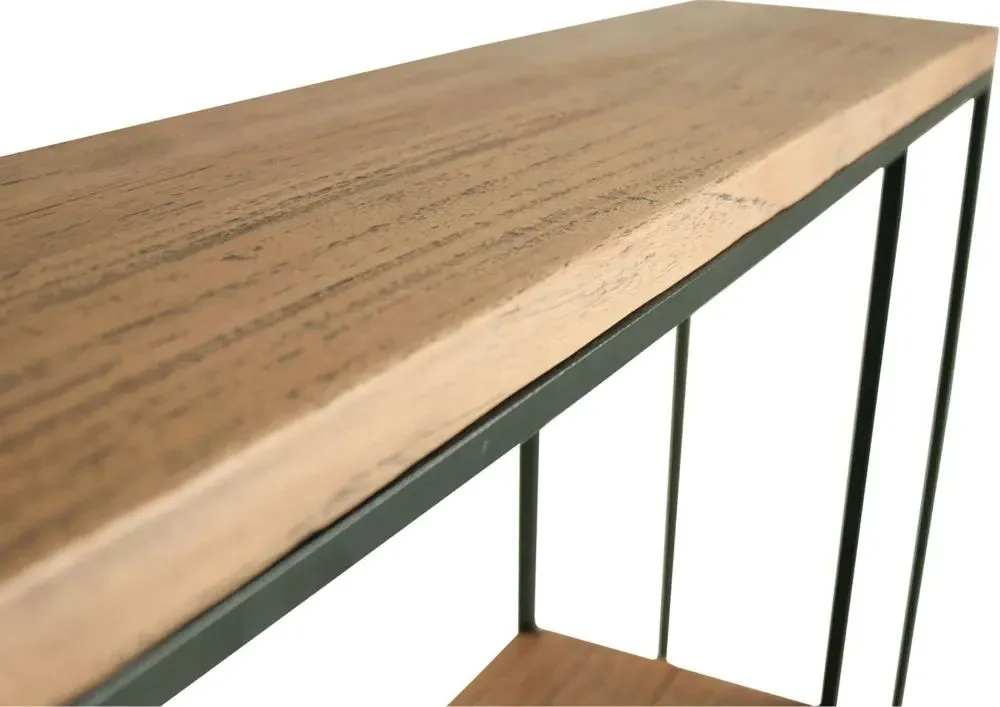 Bastia Open Shelving Unit - Teak Wood