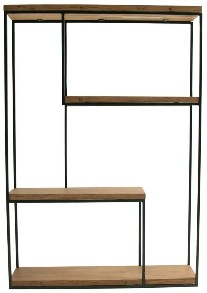 Bastia Open Shelving Unit - Teak Wood