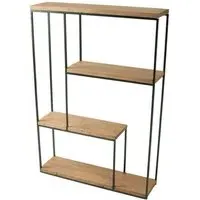 Bastia Open Shelving Unit - Teak Wood
